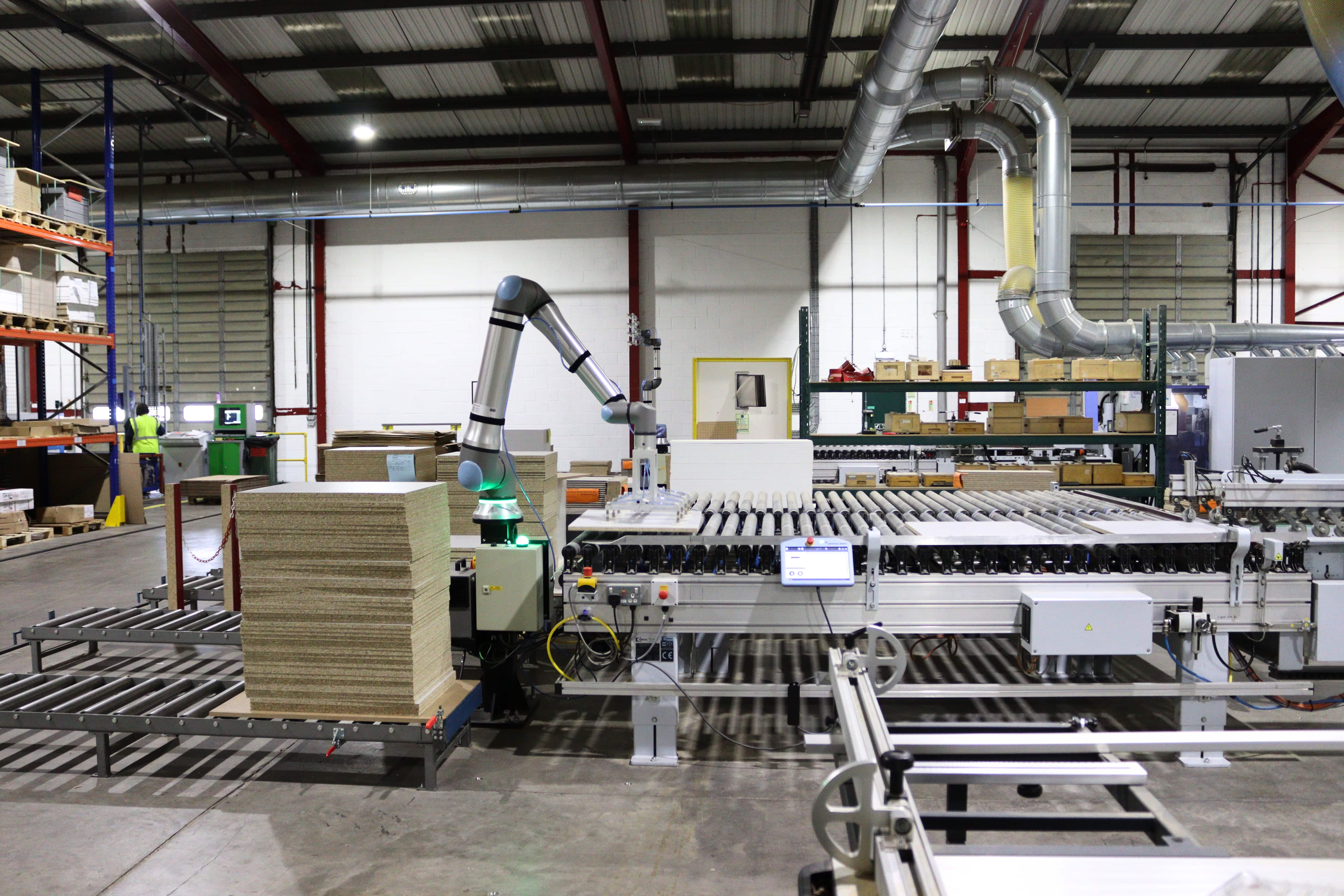 Cobot palletising 