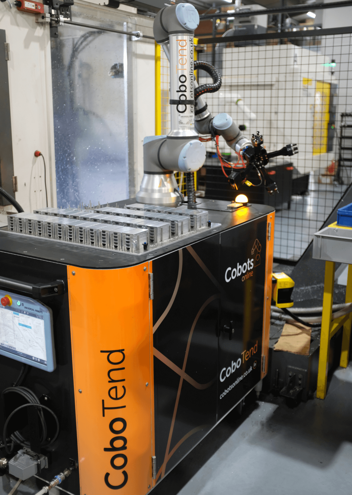 CoboTend machine tending cobot from Cobots Online
